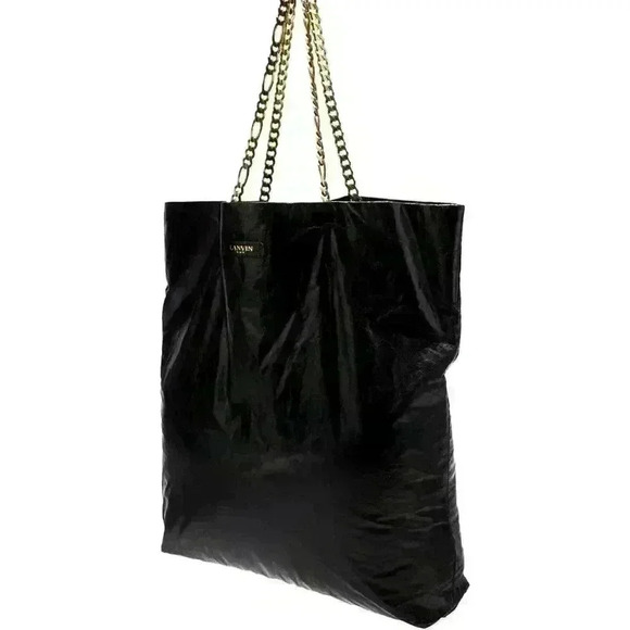 LANVIN Vintage Leather Tote - Picture 13 of 14